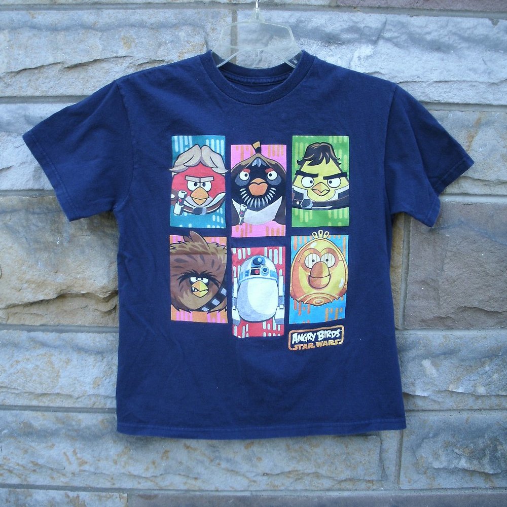Kids Angry Birds Star Wars T-Shirt Size M
